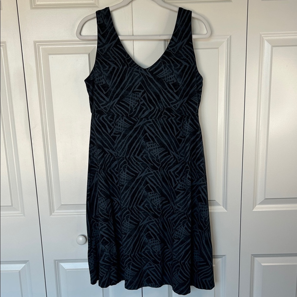 Fresh Produce Black Geometric Midi Dress - Picture 2 of 7